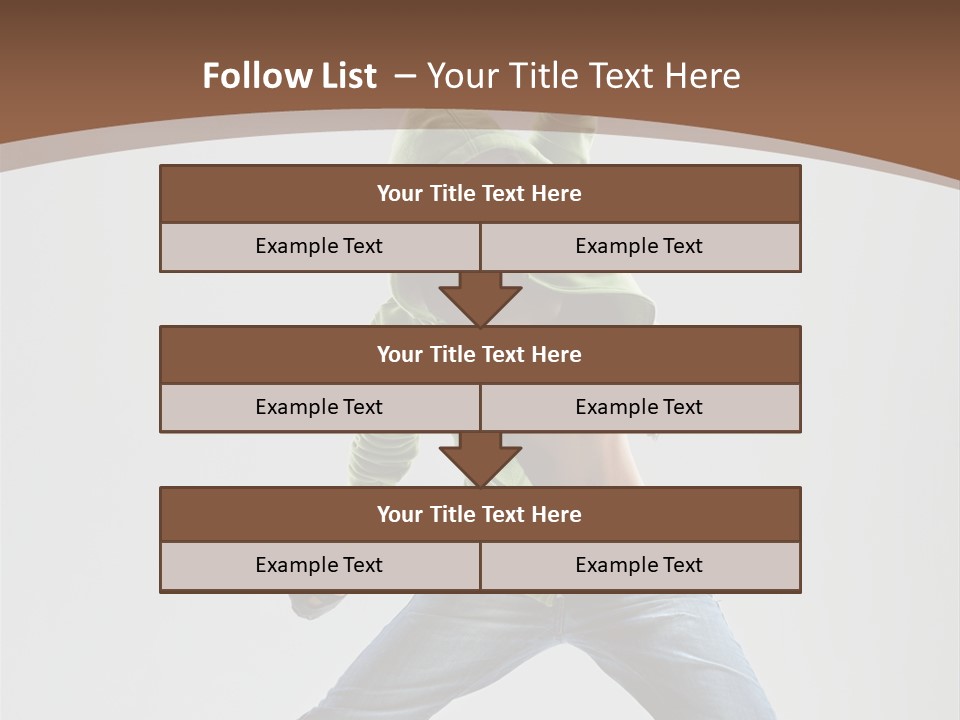 Grace Agility Jump PowerPoint Template