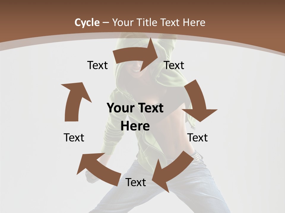 Grace Agility Jump PowerPoint Template