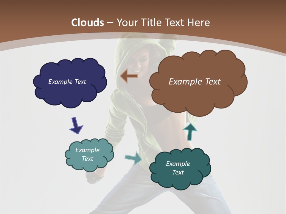 Grace Agility Jump PowerPoint Template