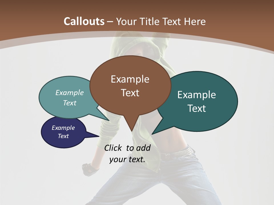 Grace Agility Jump PowerPoint Template