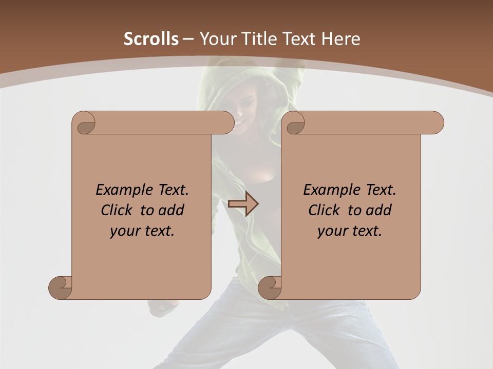 Grace Agility Jump PowerPoint Template