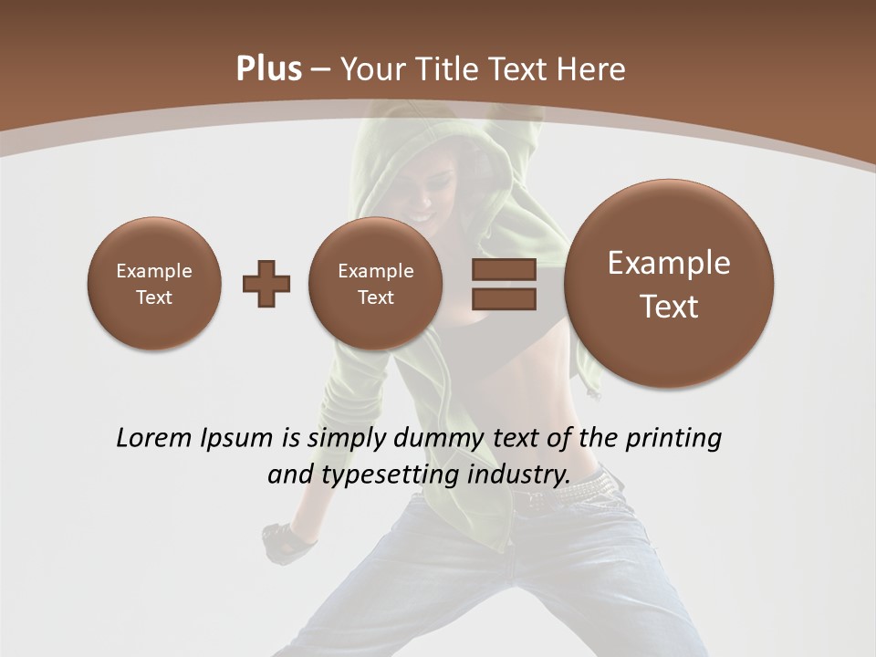 Grace Agility Jump PowerPoint Template