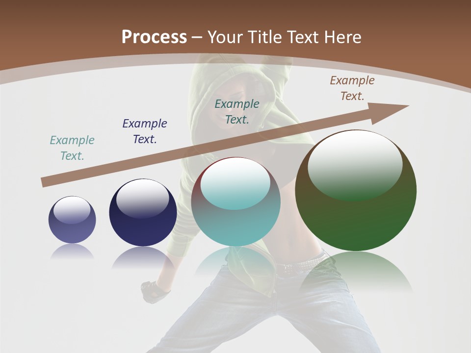 Grace Agility Jump PowerPoint Template