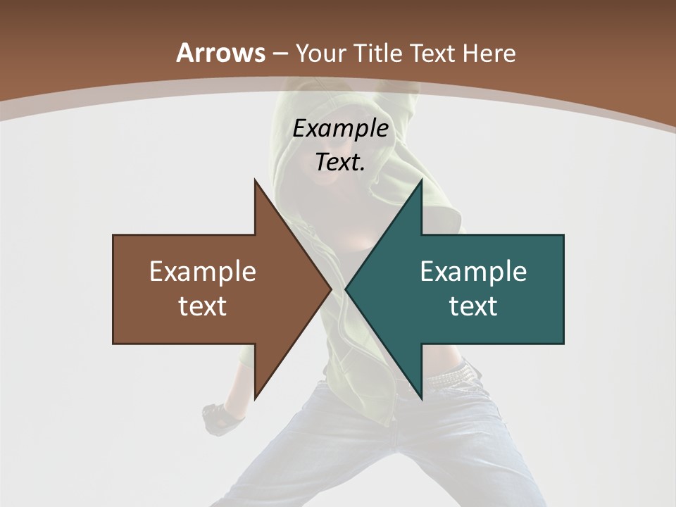 Grace Agility Jump PowerPoint Template