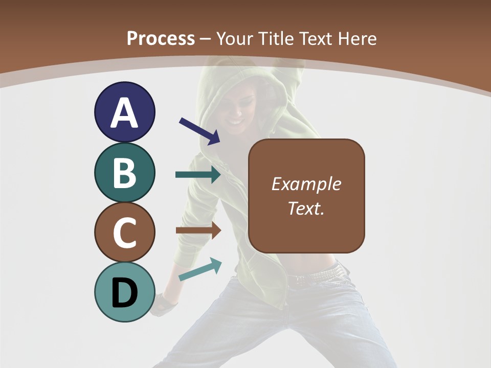 Grace Agility Jump PowerPoint Template