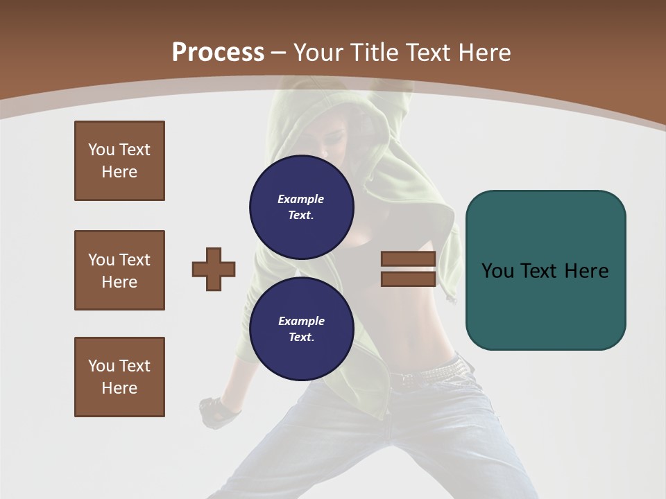 Grace Agility Jump PowerPoint Template