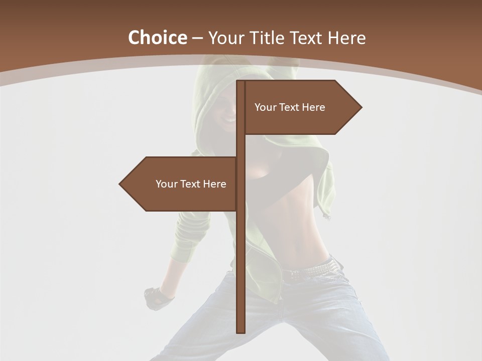 Grace Agility Jump PowerPoint Template