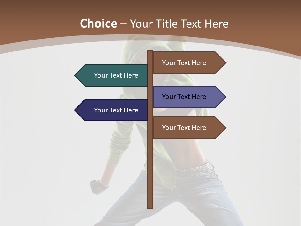 Grace Agility Jump PowerPoint Template