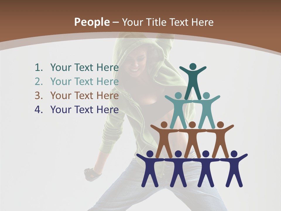 Grace Agility Jump PowerPoint Template