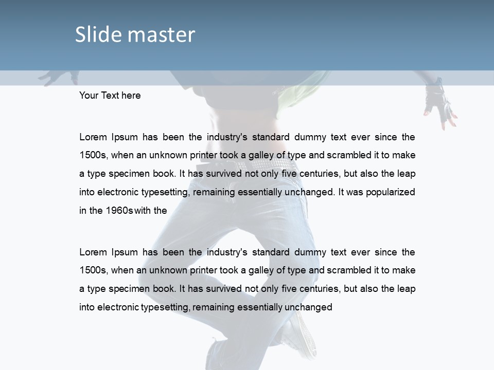 Behavior Exerci E Modern PowerPoint Template