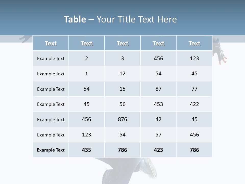 Behavior Exerci E Modern PowerPoint Template