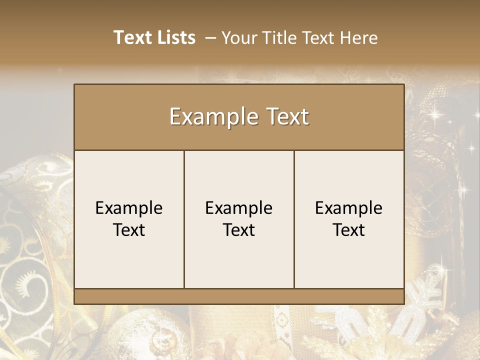 Detail Tradition Box PowerPoint Template