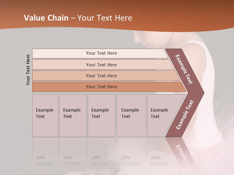 Portrait Petite Daughter PowerPoint Template