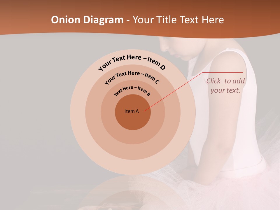 Portrait Petite Daughter PowerPoint Template