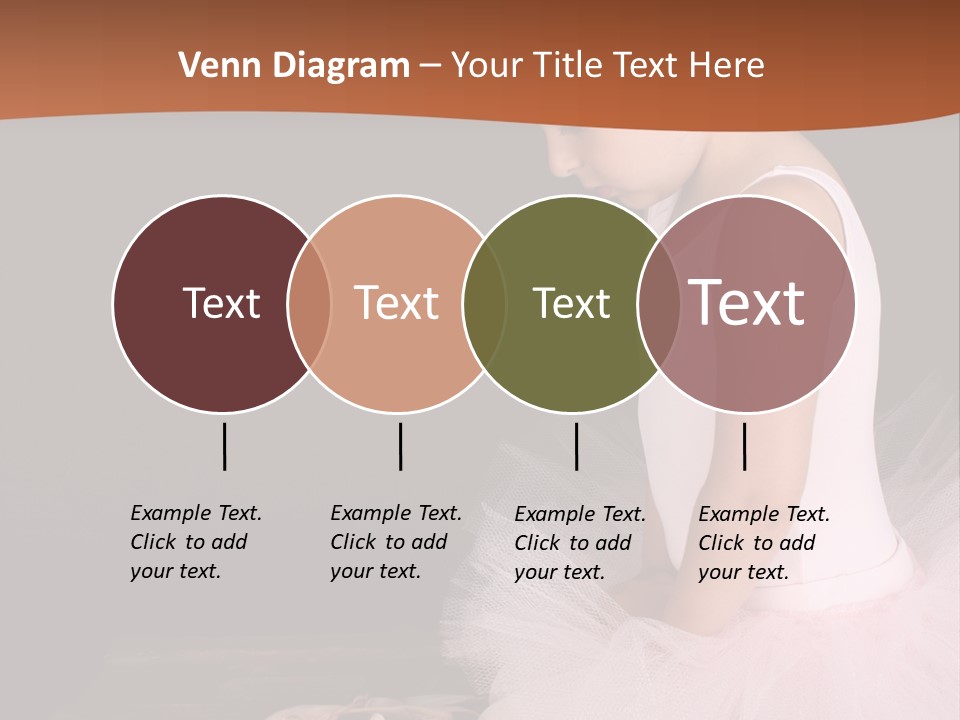 Portrait Petite Daughter PowerPoint Template