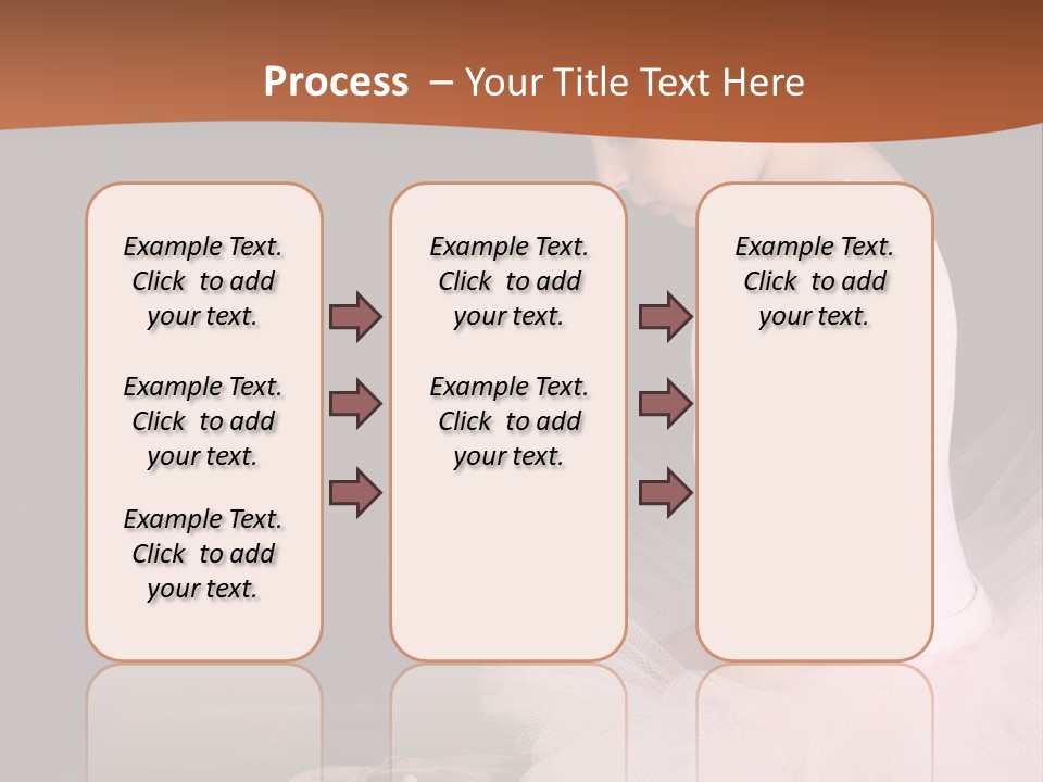 Portrait Petite Daughter PowerPoint Template