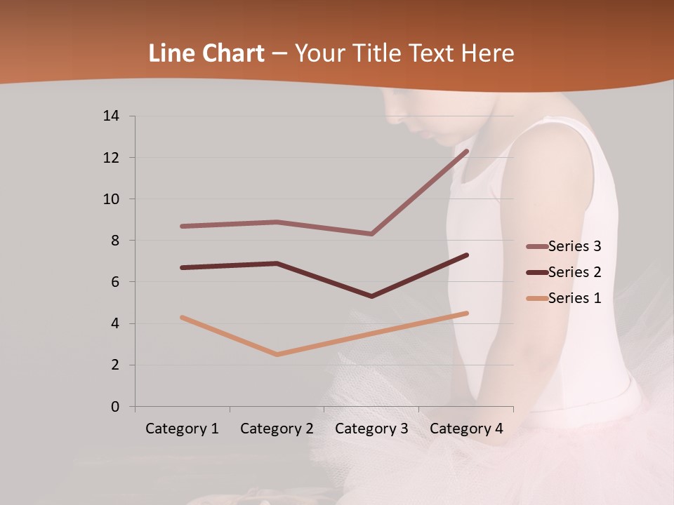 Portrait Petite Daughter PowerPoint Template