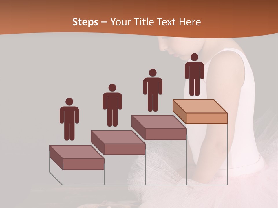 Portrait Petite Daughter PowerPoint Template