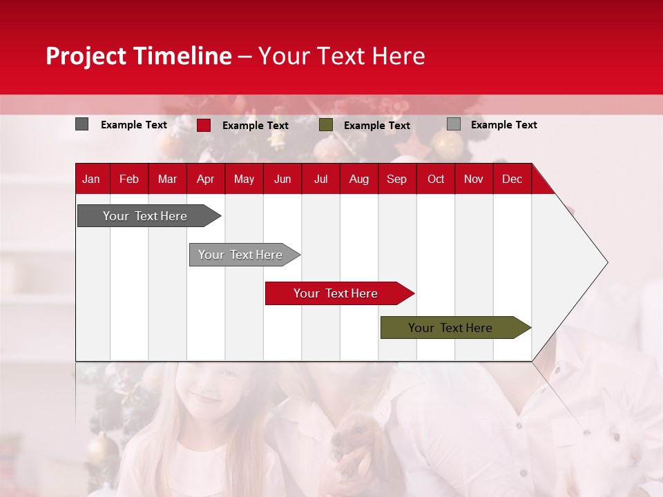 Child Young Green PowerPoint Template