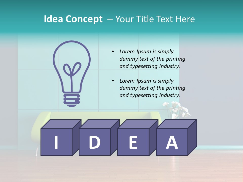 Minimalism Indoor Residential PowerPoint Template