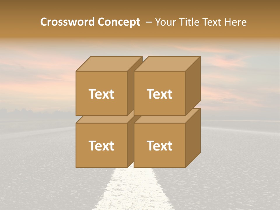 Horizontal Meadow Outdoor PowerPoint Template