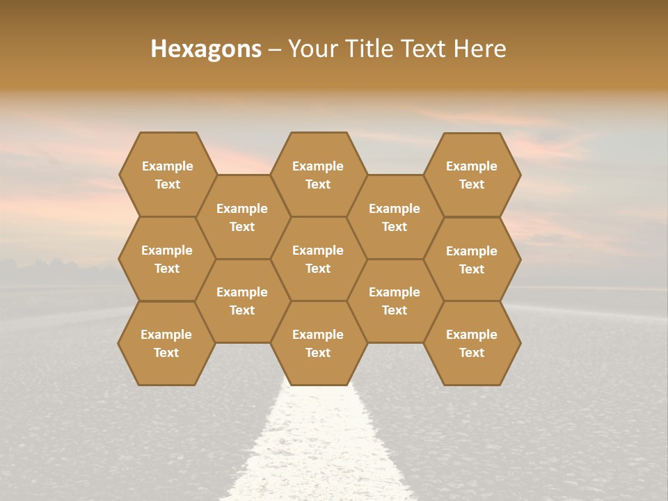 Horizontal Meadow Outdoor PowerPoint Template