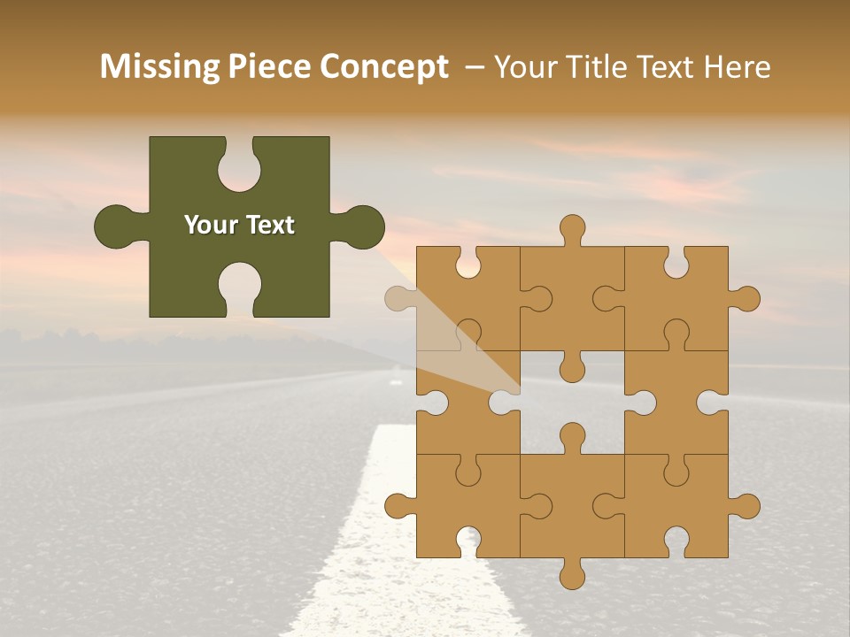 Horizontal Meadow Outdoor PowerPoint Template