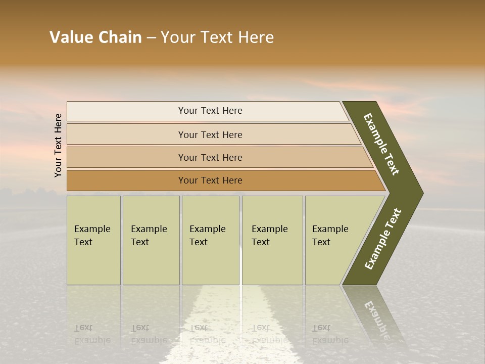 Horizontal Meadow Outdoor PowerPoint Template