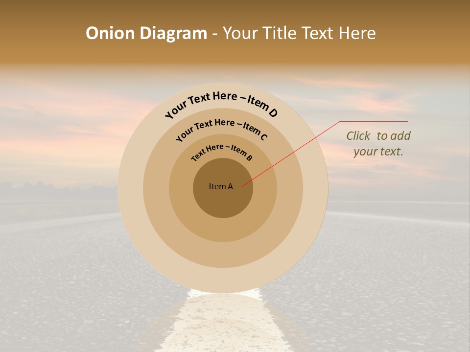 Horizontal Meadow Outdoor PowerPoint Template