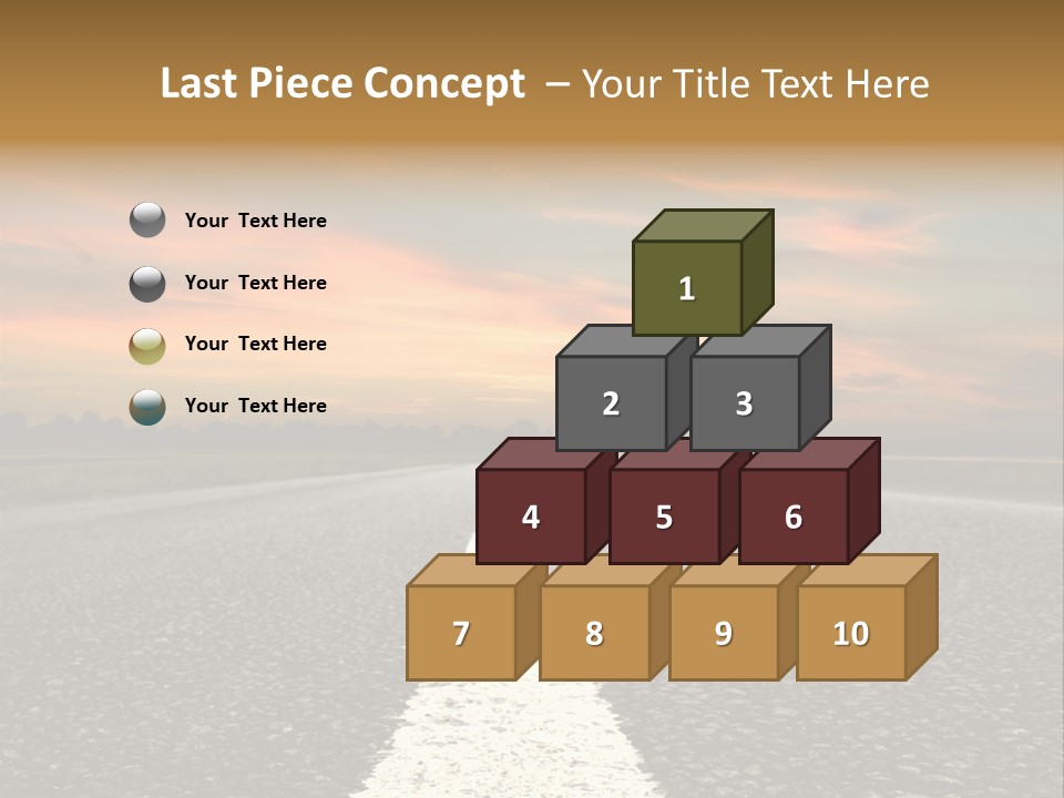 Horizontal Meadow Outdoor PowerPoint Template