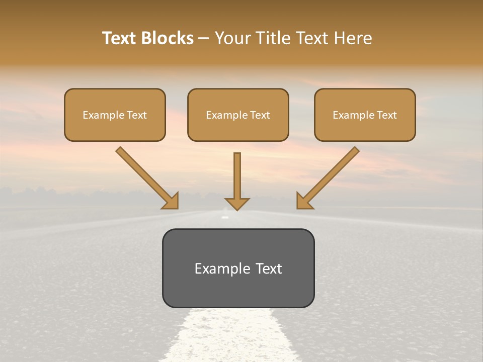 Horizontal Meadow Outdoor PowerPoint Template