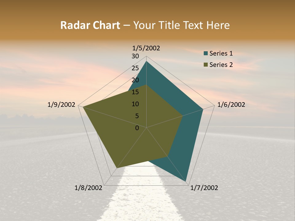 Horizontal Meadow Outdoor PowerPoint Template