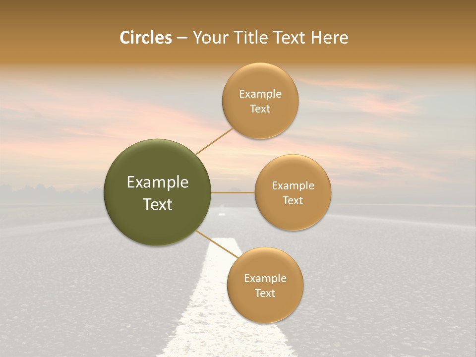 Horizontal Meadow Outdoor PowerPoint Template