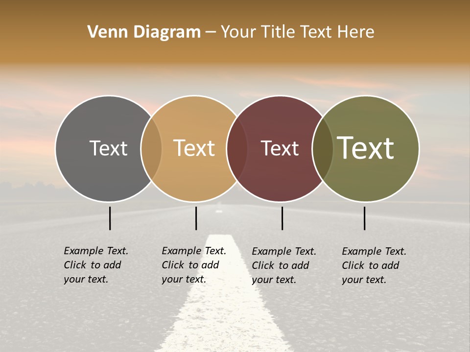Horizontal Meadow Outdoor PowerPoint Template