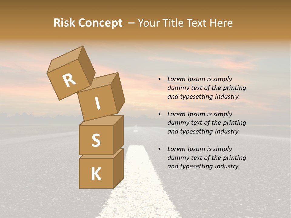 Horizontal Meadow Outdoor PowerPoint Template