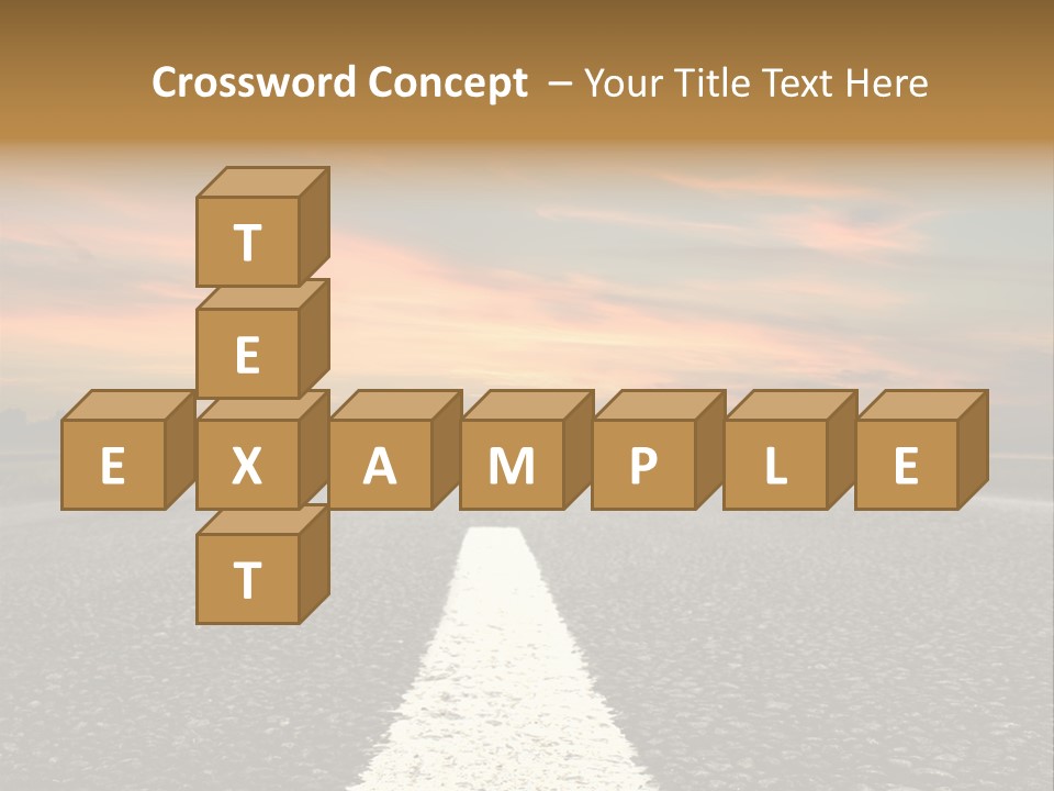 Horizontal Meadow Outdoor PowerPoint Template