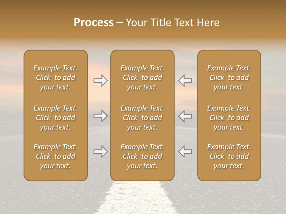 Horizontal Meadow Outdoor PowerPoint Template