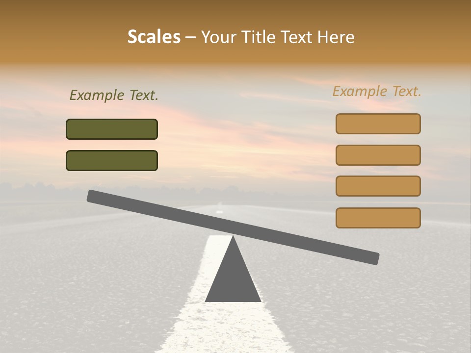 Horizontal Meadow Outdoor PowerPoint Template
