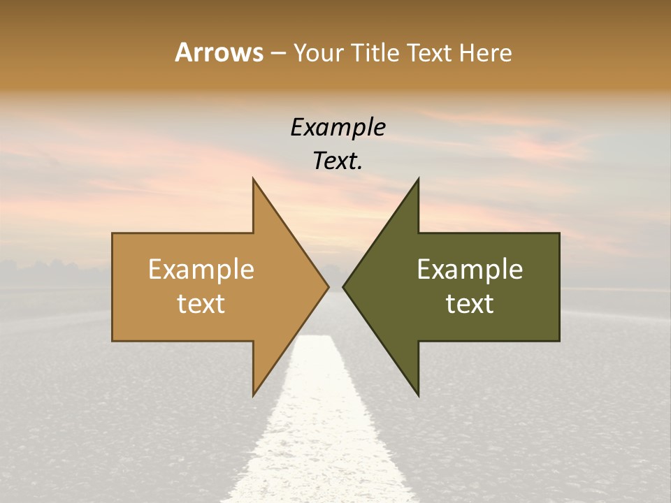 Horizontal Meadow Outdoor PowerPoint Template