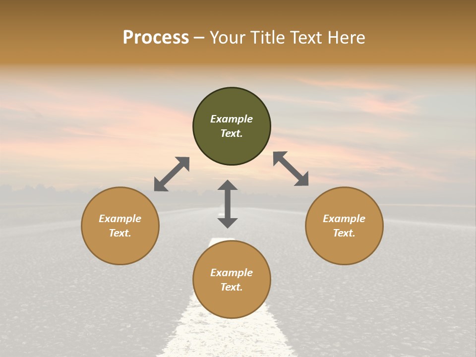 Horizontal Meadow Outdoor PowerPoint Template