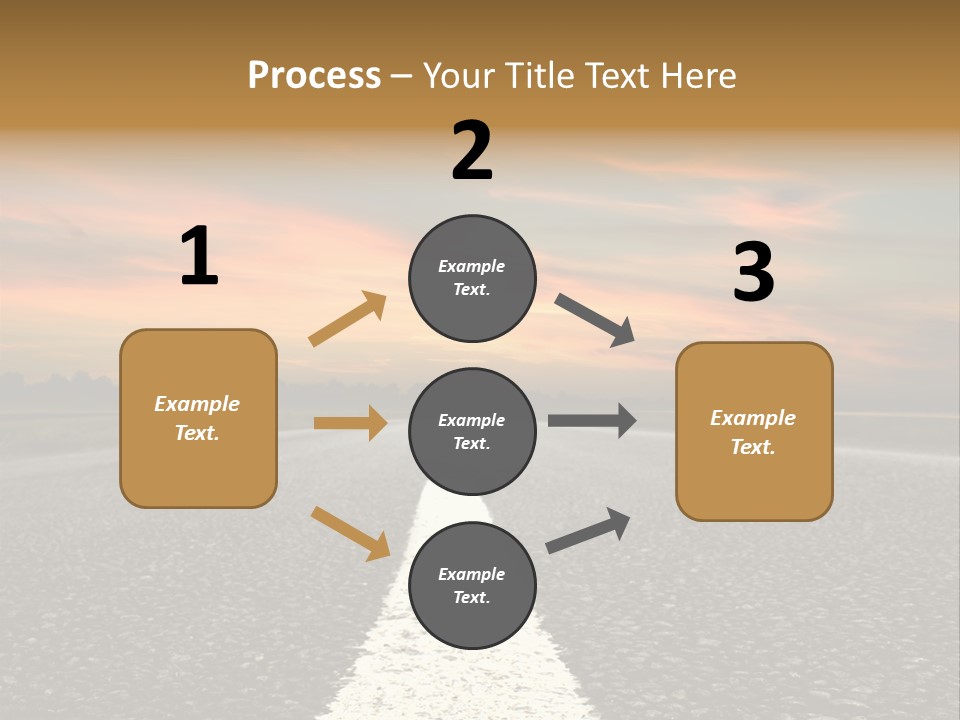 Horizontal Meadow Outdoor PowerPoint Template