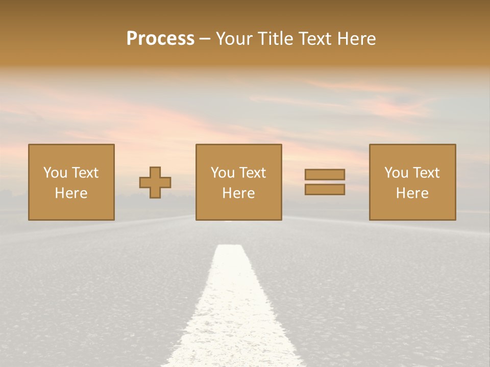 Horizontal Meadow Outdoor PowerPoint Template