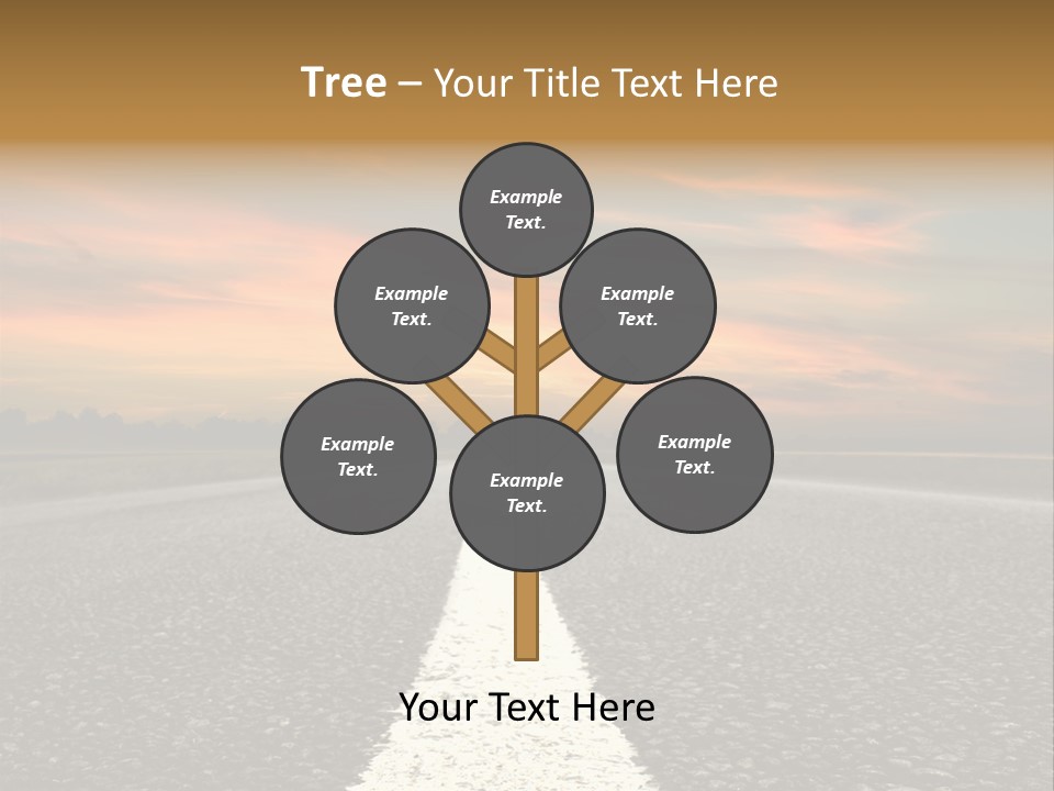 Horizontal Meadow Outdoor PowerPoint Template