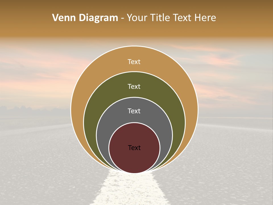 Horizontal Meadow Outdoor PowerPoint Template