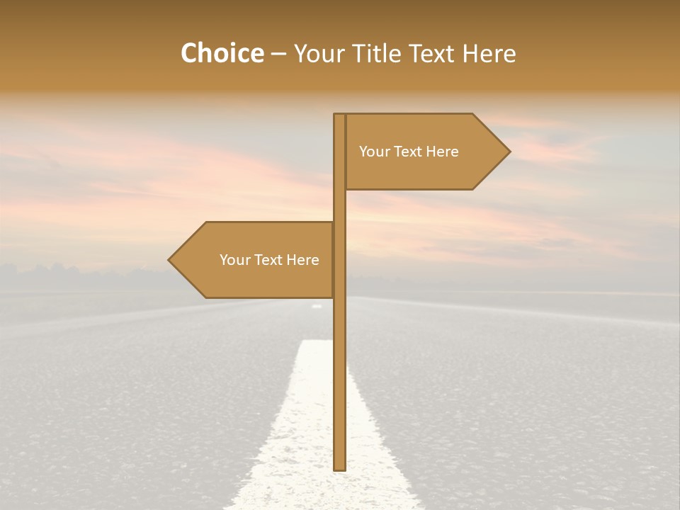 Horizontal Meadow Outdoor PowerPoint Template