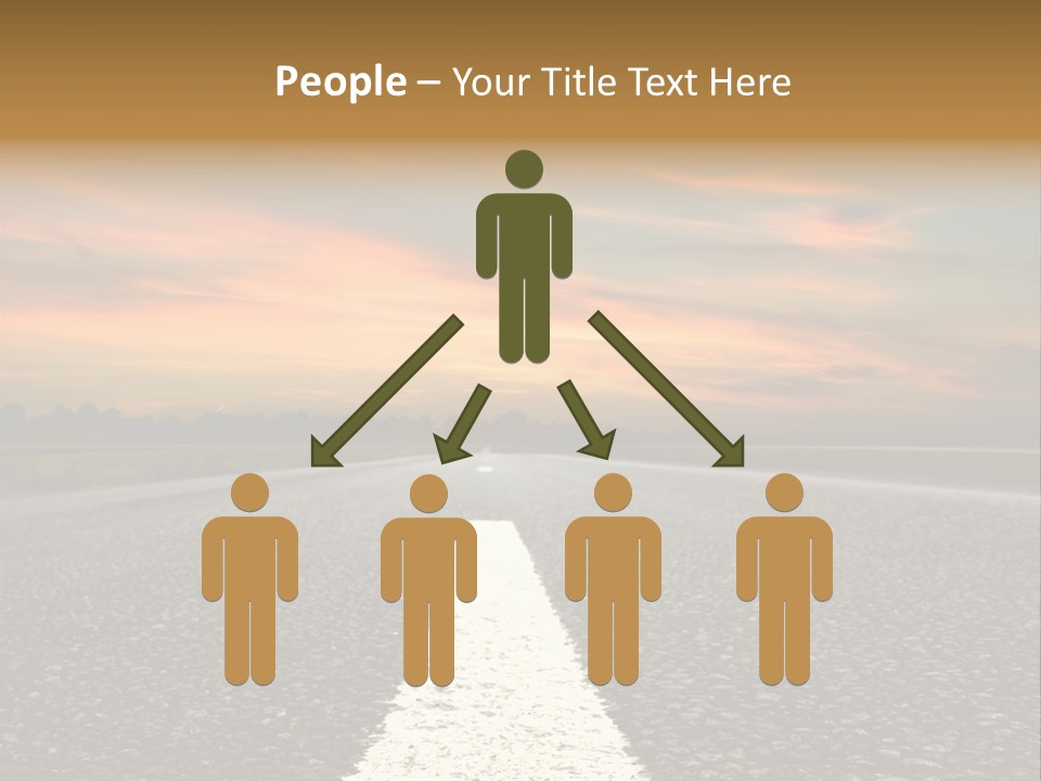 Horizontal Meadow Outdoor PowerPoint Template