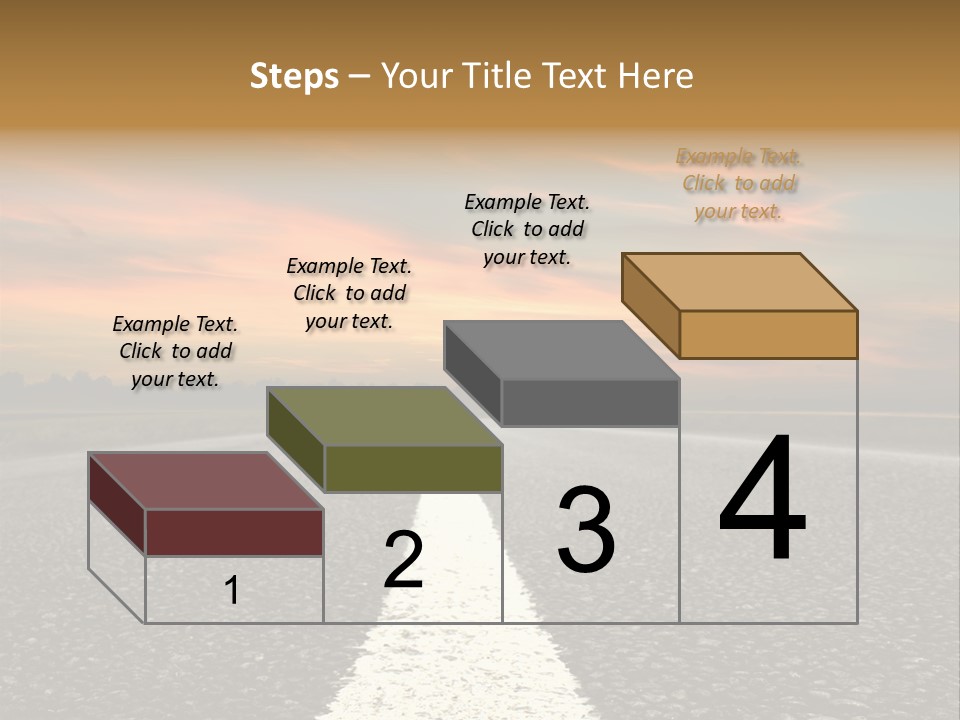 Horizontal Meadow Outdoor PowerPoint Template