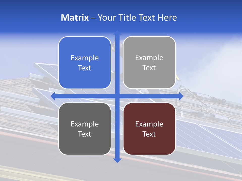 Roofer Electric Install PowerPoint Template