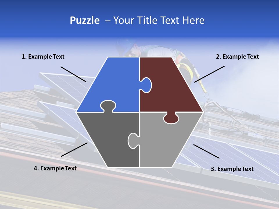 Roofer Electric Install PowerPoint Template