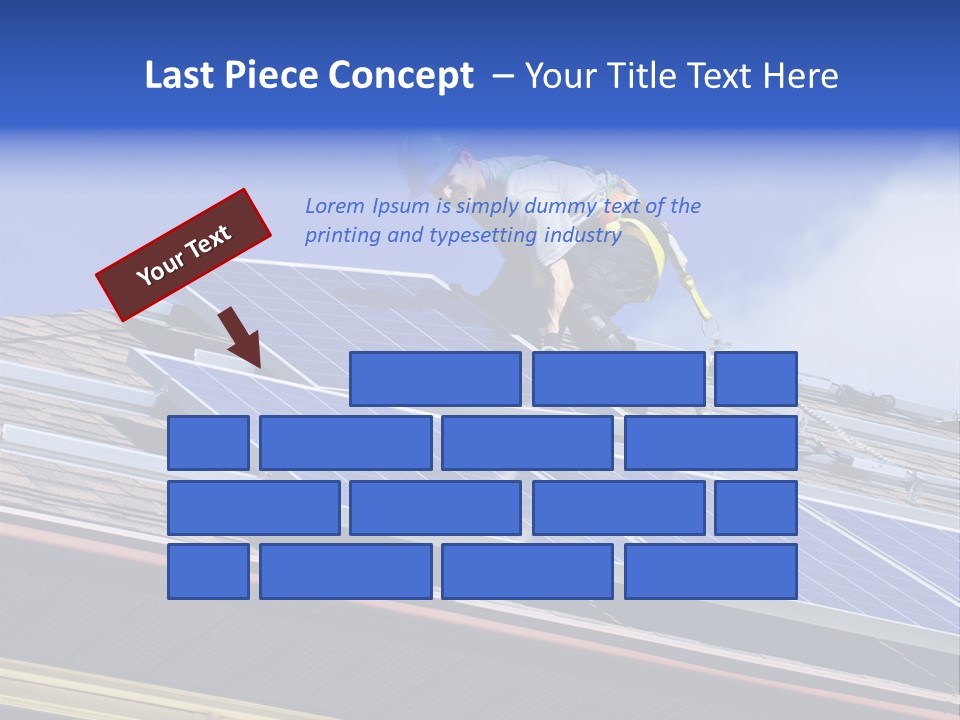 Roofer Electric Install PowerPoint Template